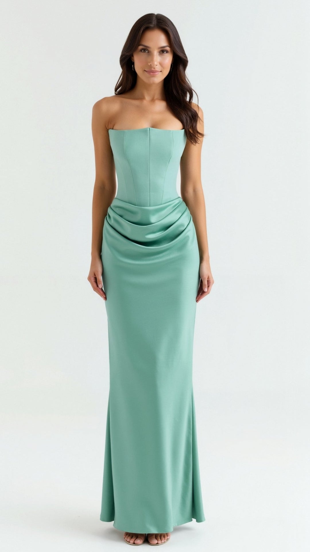Isabella | Women Wedding Guest Column Maxi Dress