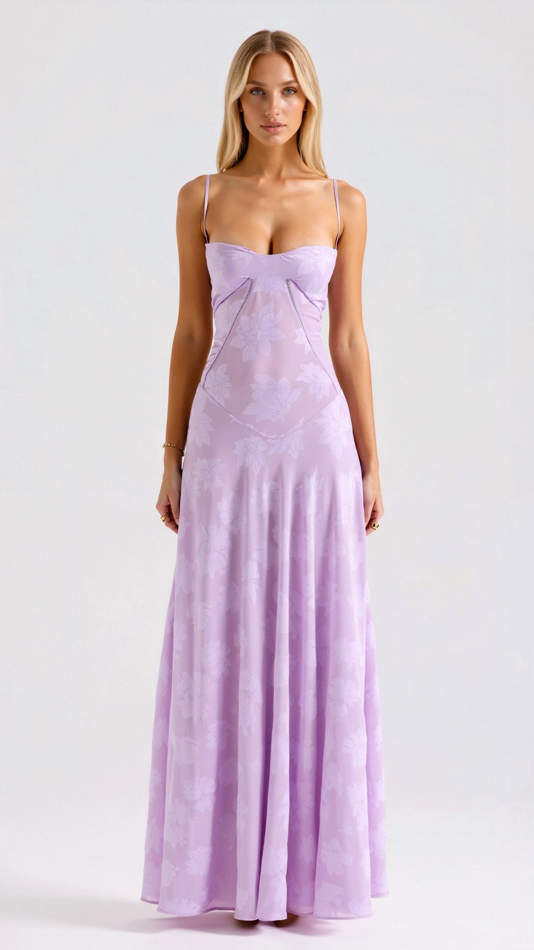 Claire | Women Wedding Guest Slip Maxi Dress
