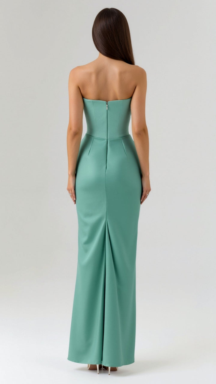 Isabella | Women Wedding Guest Column Maxi Dress