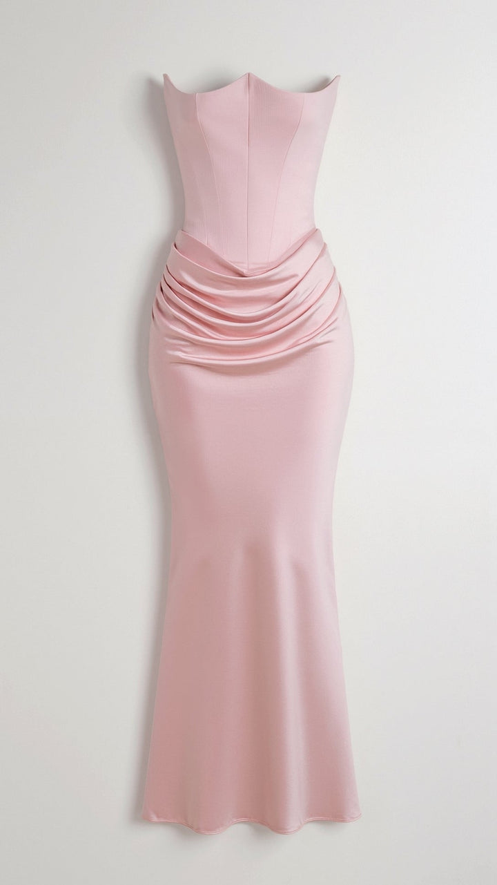 Isabella | Women Wedding Guest Column Maxi Dress