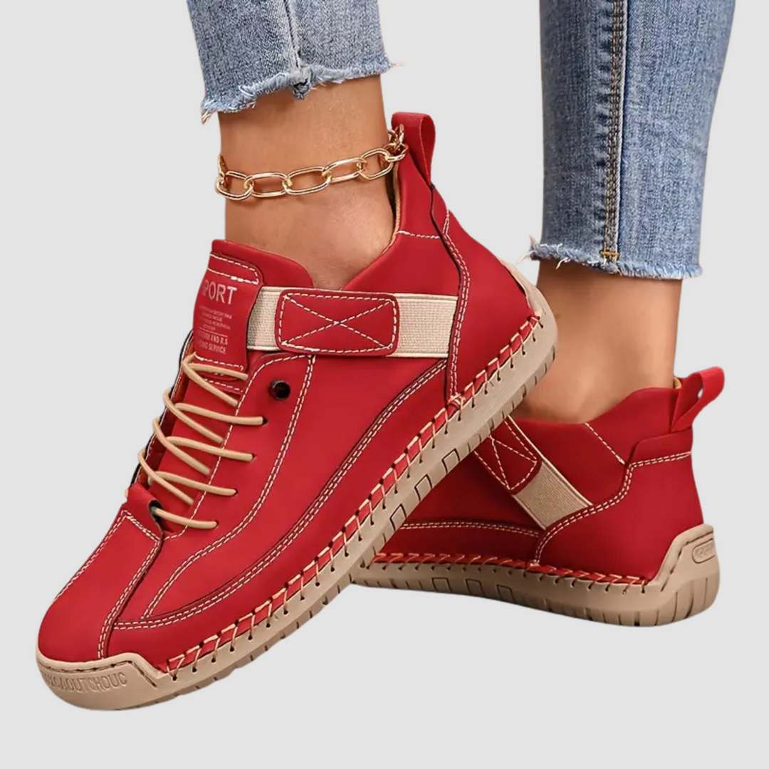 Alyssa | Women’s Orthopedic Hook Loop Casual Sneakers