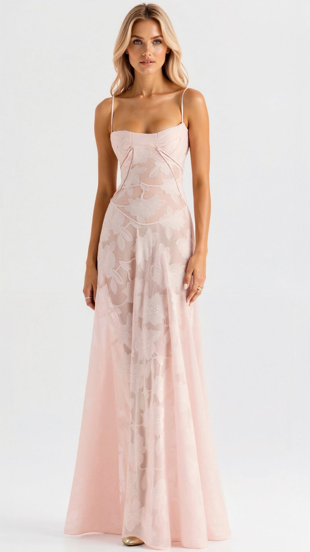Claire | Women Wedding Guest Slip Maxi Dress