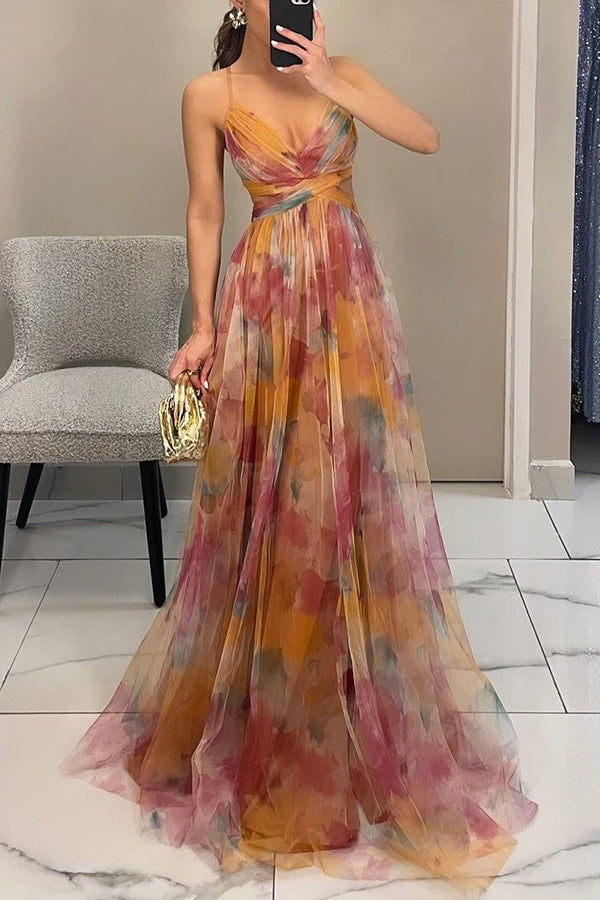 Hailey | Women’s Summer Spaghetti Backless Maxi Dress