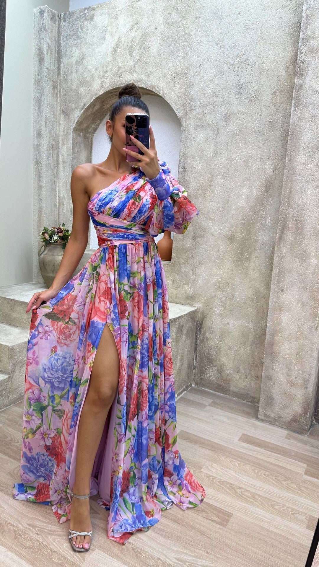 Victoria | Women Summer One Shoulder Maxi Dress