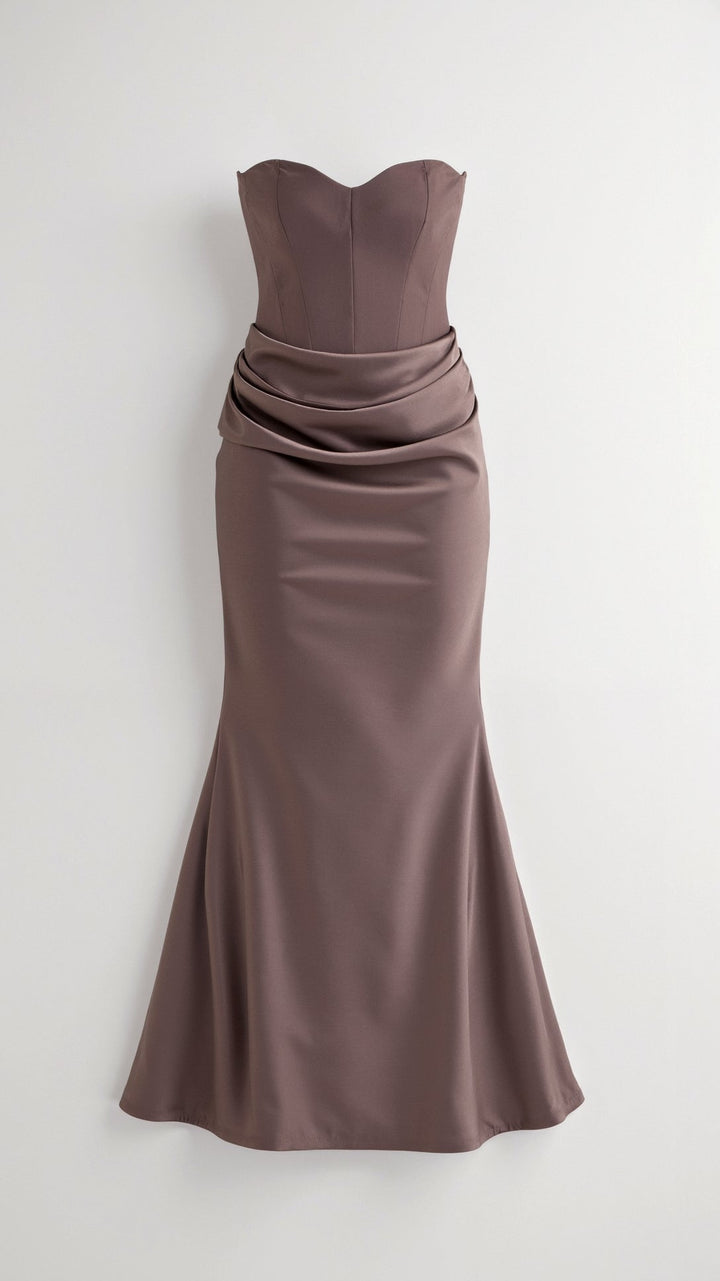 Isabella | Women Wedding Guest Column Maxi Dress