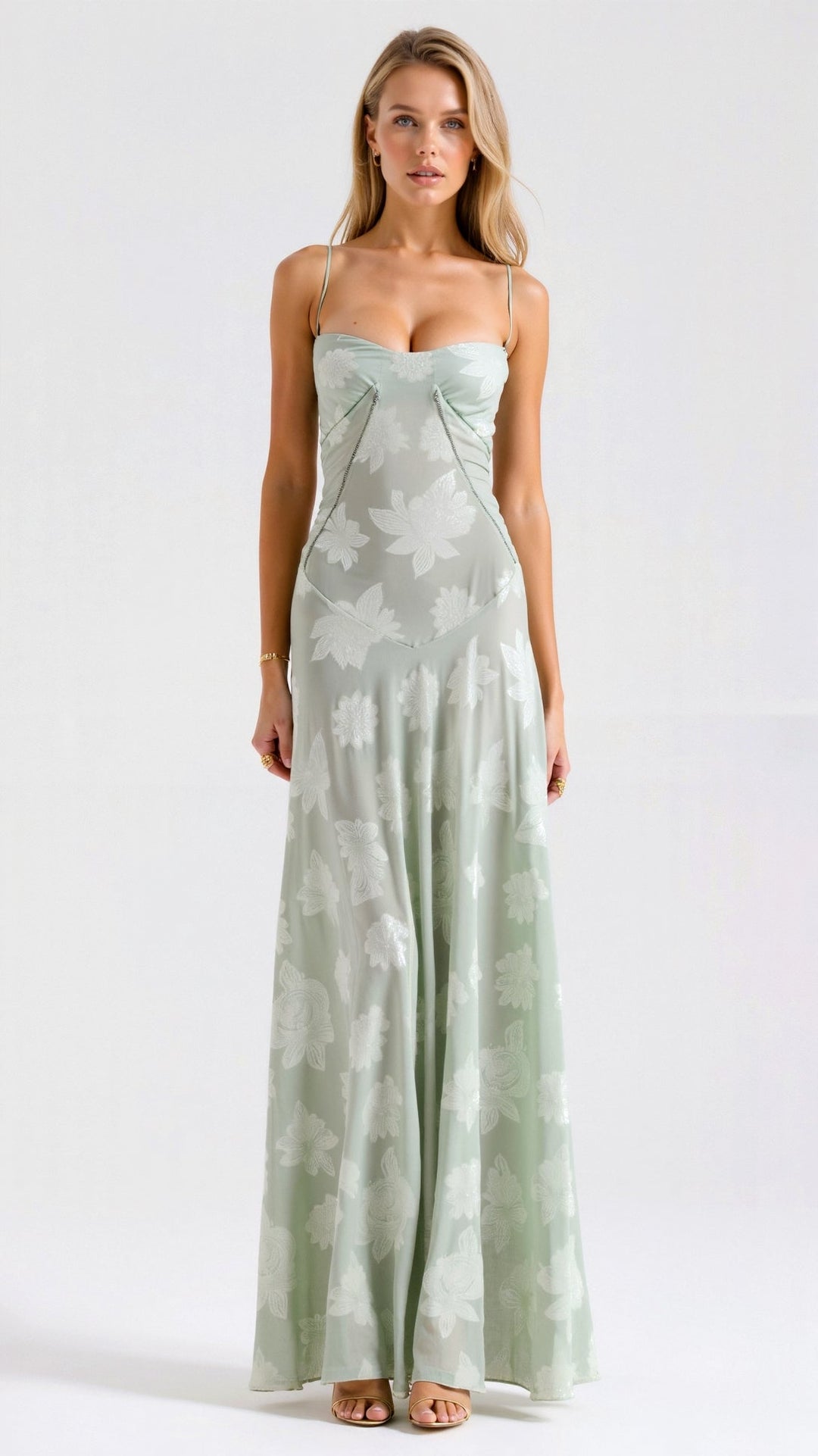 Claire | Women Wedding Guest Slip Maxi Dress