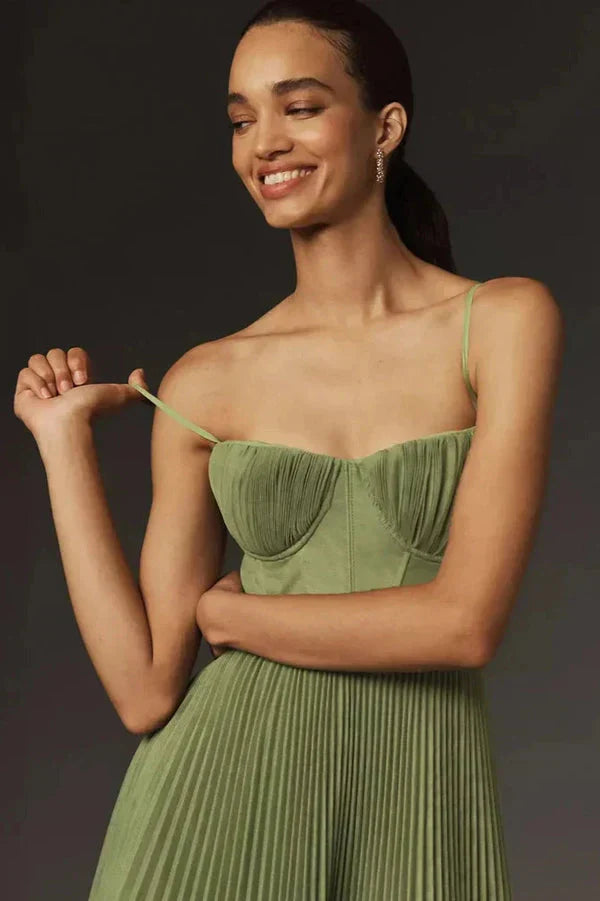 Ashley | Women Summer Pleated Maxi Dress