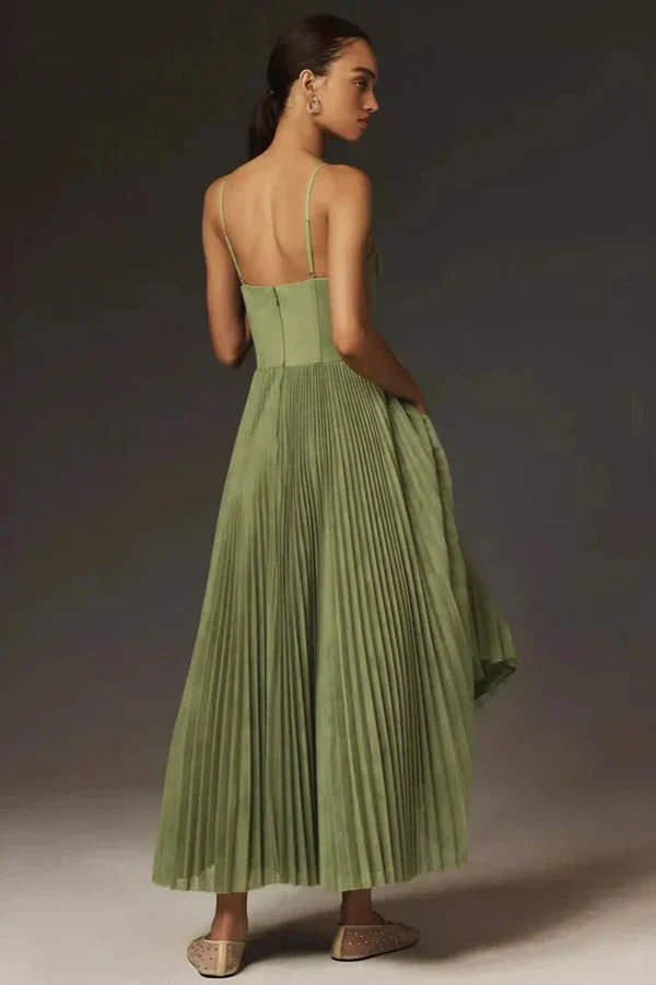 Ashley | Women Summer Pleated Maxi Dress
