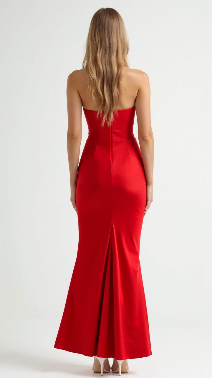 Isabella | Women Wedding Guest Column Maxi Dress