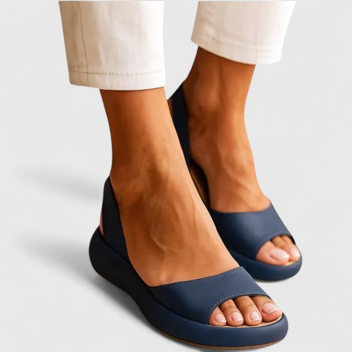 Victoria | Womens Platform Slingback Sandals
