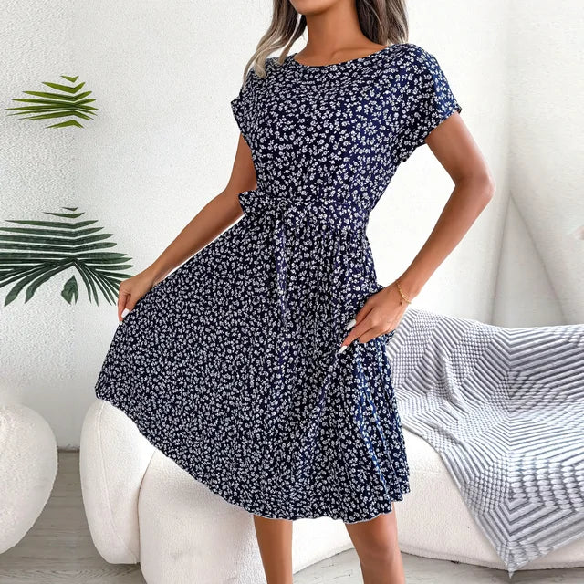 Alyssa | Women Summer Floral Midi Dress