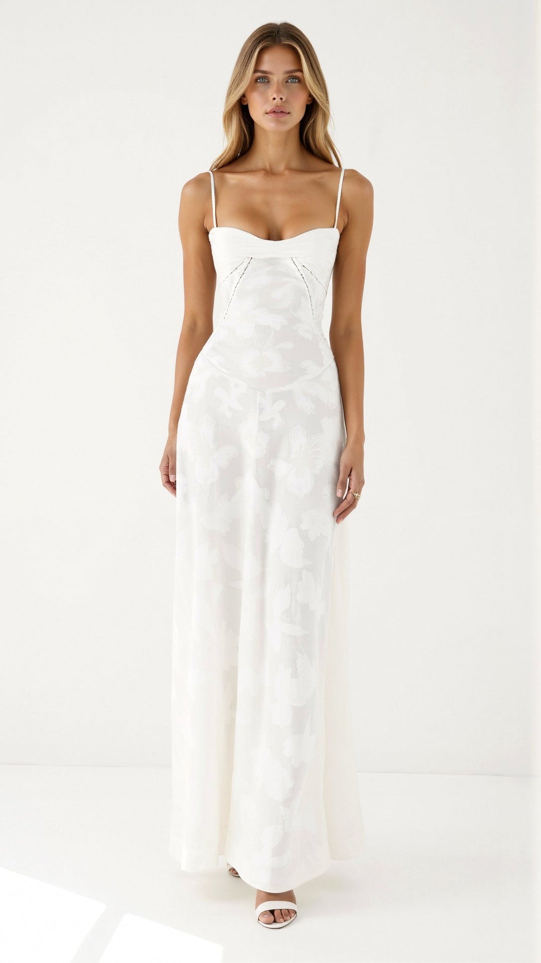 Evelyn | Women Wedding Guest Bustier Maxi Dress