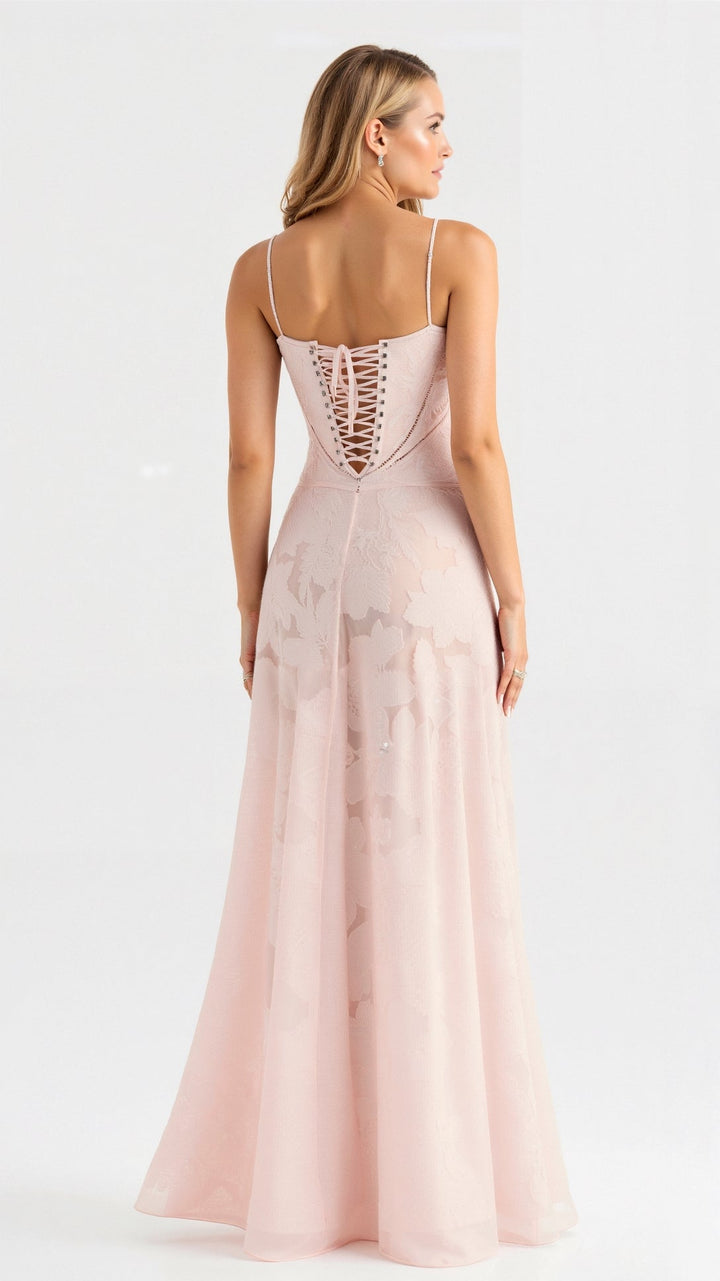 Evelyn | Women Wedding Guest Bustier Maxi Dress