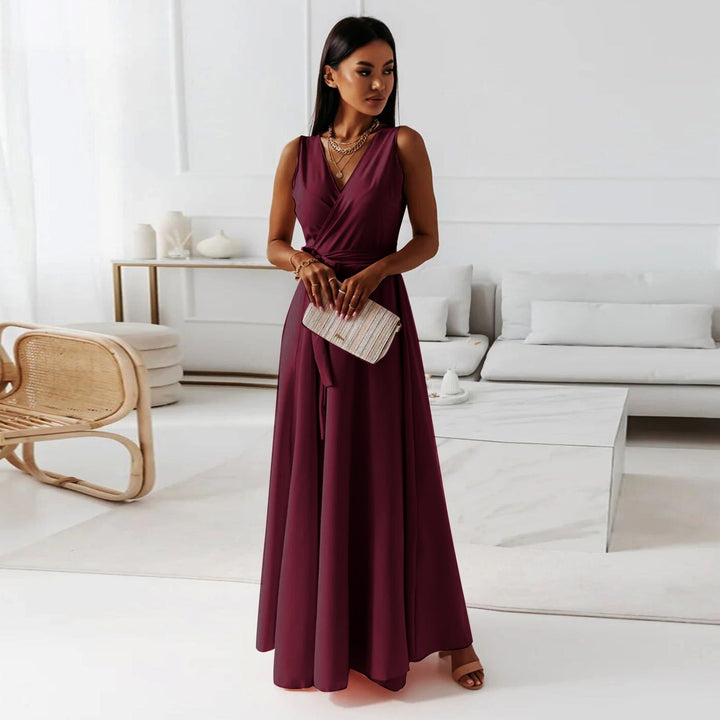 Charlotte | Women Wedding Guest Wrap Maxi Dress