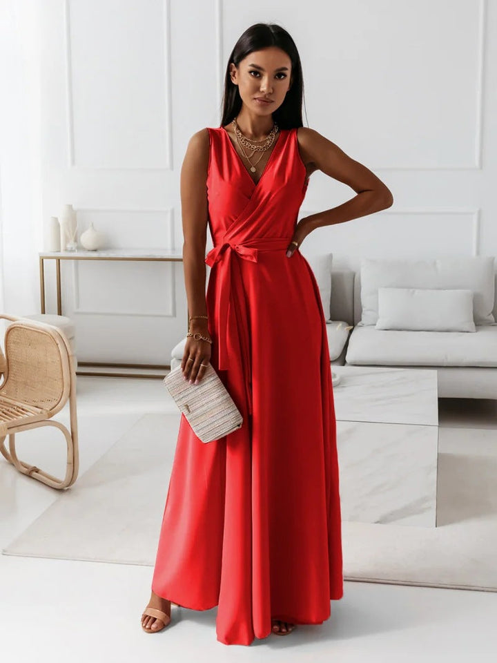 Charlotte | Women Wedding Guest Wrap Maxi Dress
