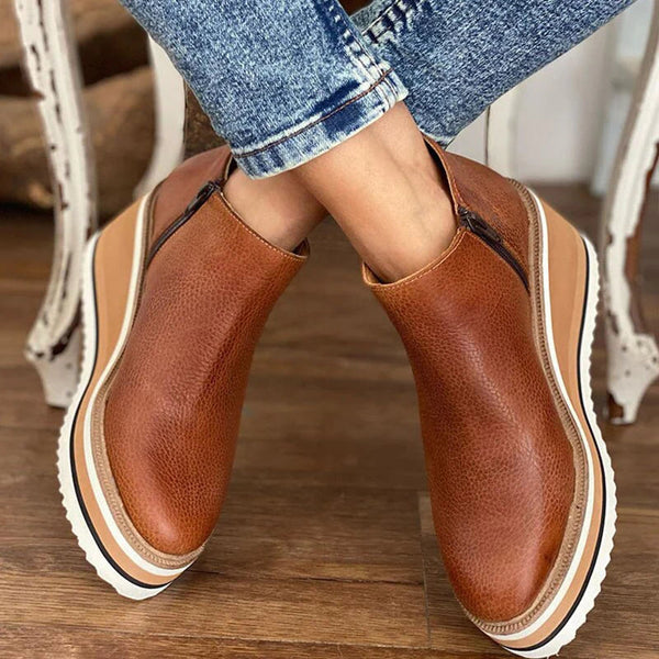 Ella | Women’s Orthopedic Platform Ankle Boots