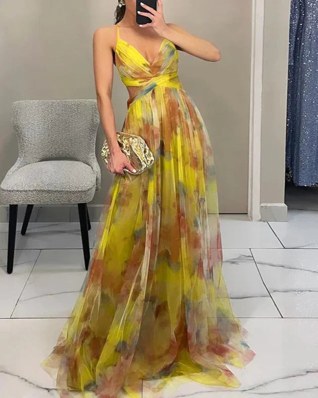 Hailey | Women’s Summer Spaghetti Backless Maxi Dress