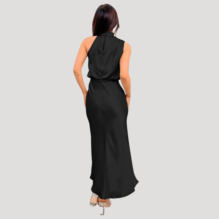 Amelia | Women Wedding Guest High Neck Dress