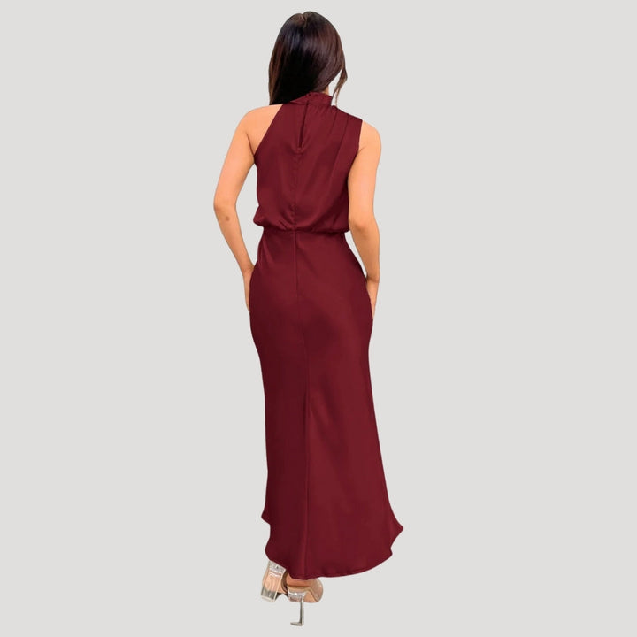 Amelia | Women Wedding Guest High Neck Dress