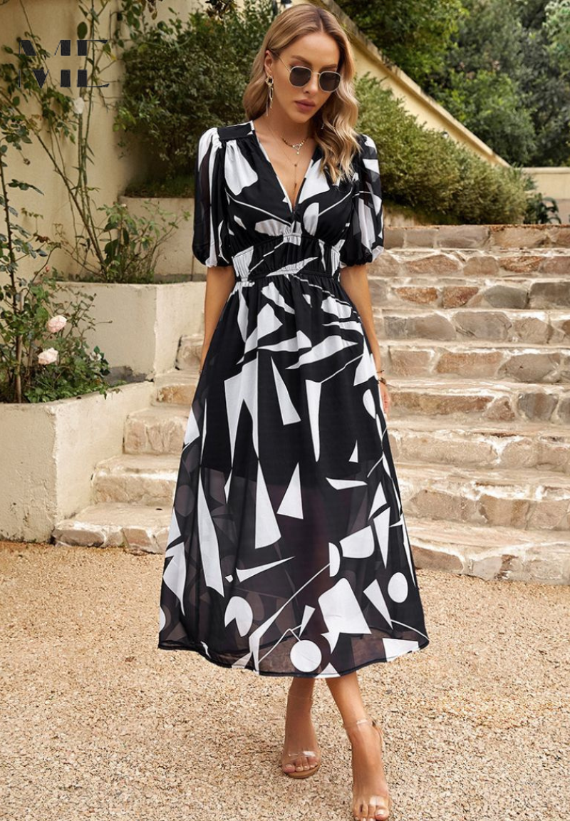 Abigail | Women Summer Floral Midi Dress