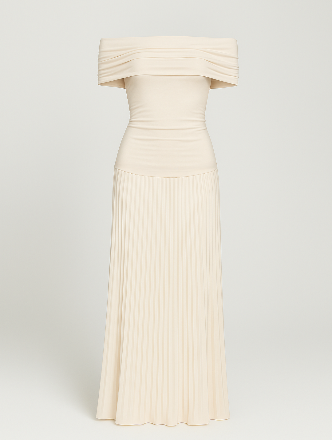 Brooklyn | Women Wedding Guest Pleated Maxi Dress