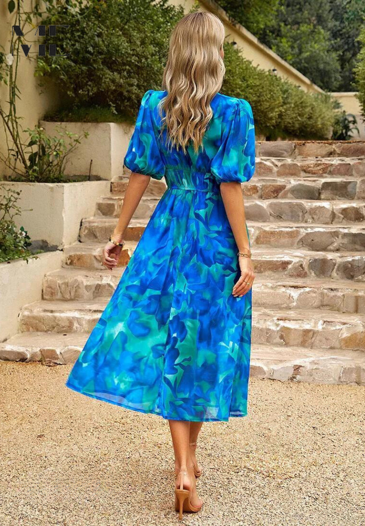 Abigail | Women Summer Floral Midi Dress