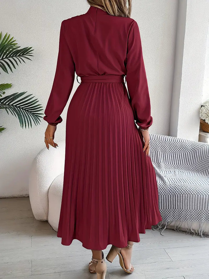 Joanna | Women Summer Long Sleeve Midi Dress