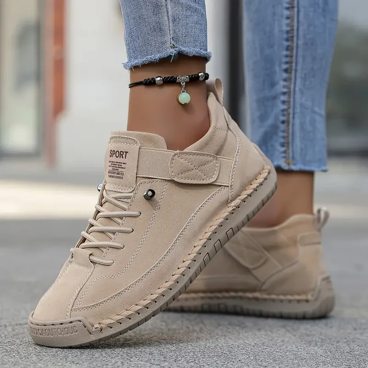 Alyssa | Women’s Orthopedic Hook Loop Casual Sneakers