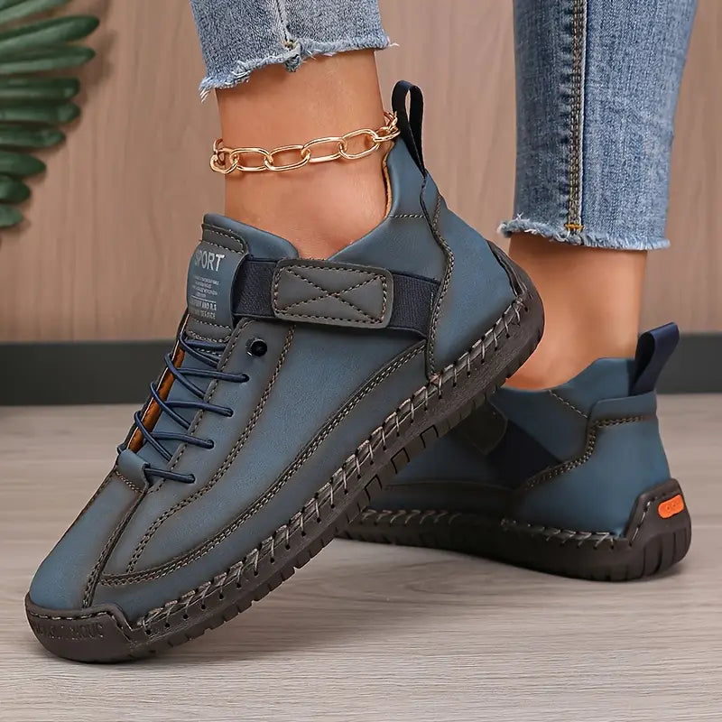 Alyssa | Women’s Orthopedic Hook Loop Casual Sneakers