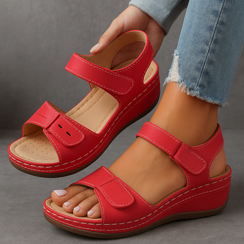 Harper | Women’s Comfort Wedge Summer Sandals