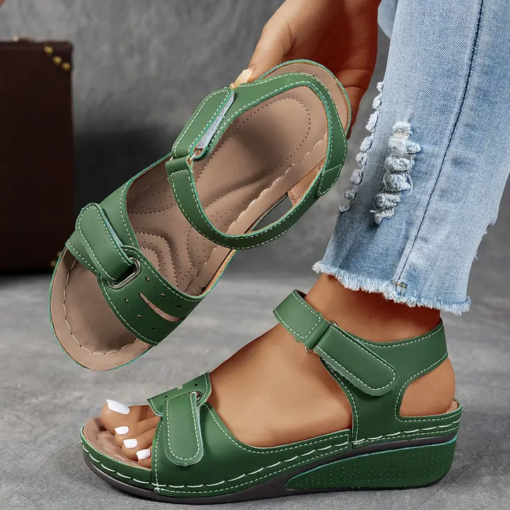 Harper | Women’s Comfort Wedge Summer Sandals