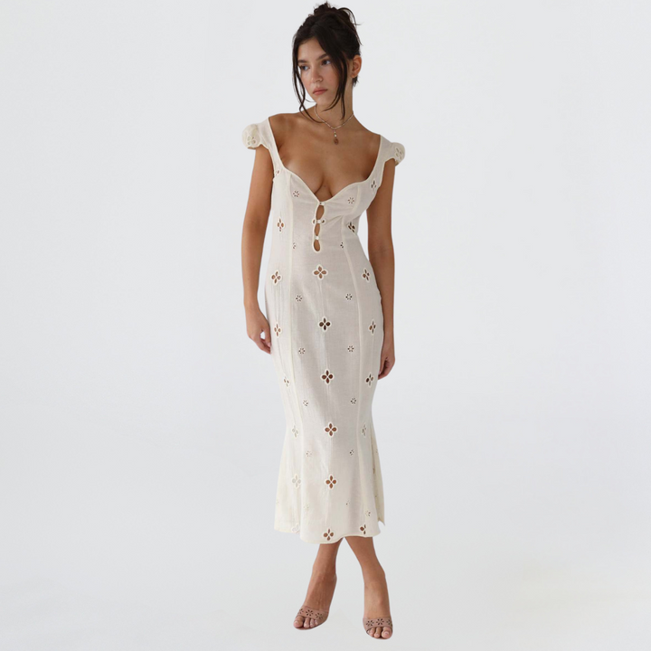 Ava | Women Wedding Guest Midi Dress