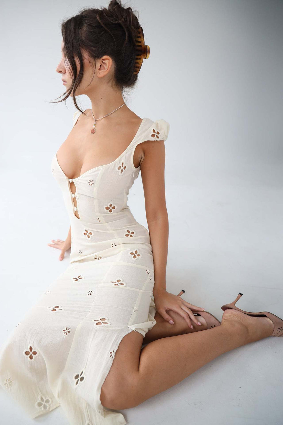 Ava | Women Wedding Guest Midi Dress