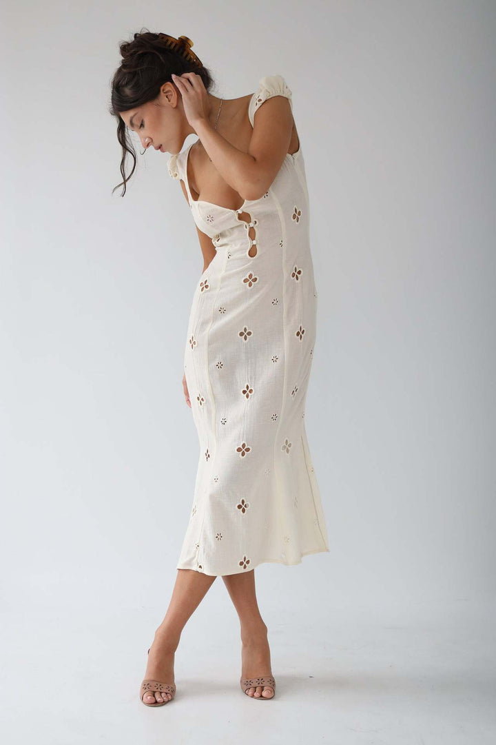 Ava | Women Wedding Guest Midi Dress