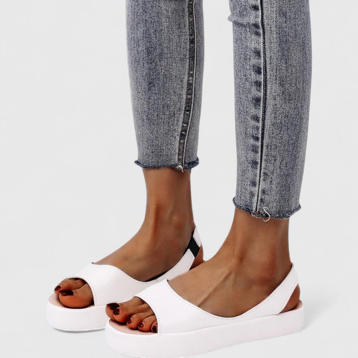 Victoria | Womens Platform Slingback Sandals