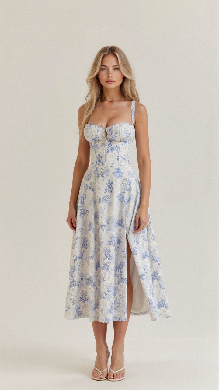 Brooklyn | Women Figure-flattering style Midi Dress