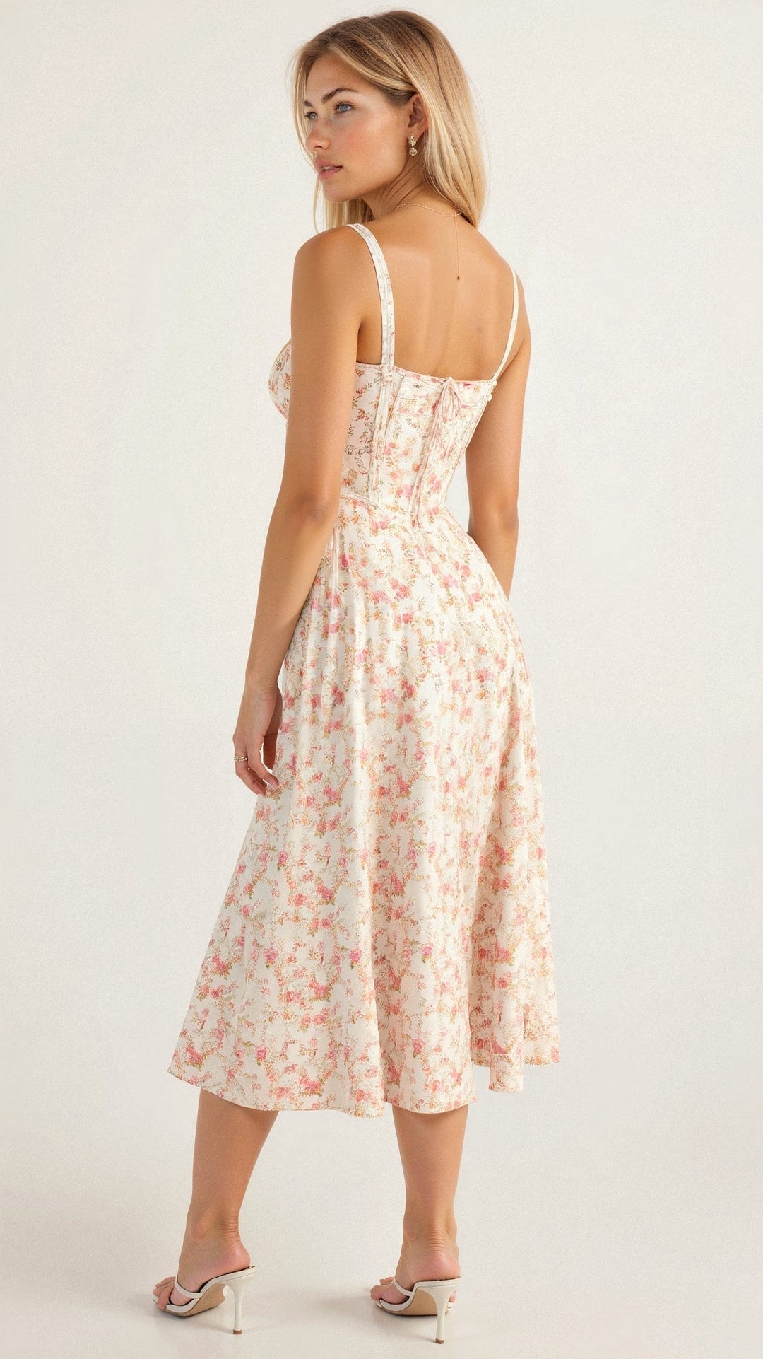 Brooklyn | Women Figure-flattering style Midi Dress
