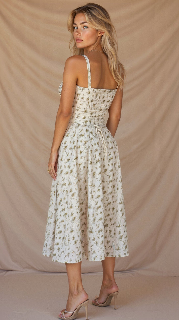 Brooklyn | Women Figure-flattering style Midi Dress
