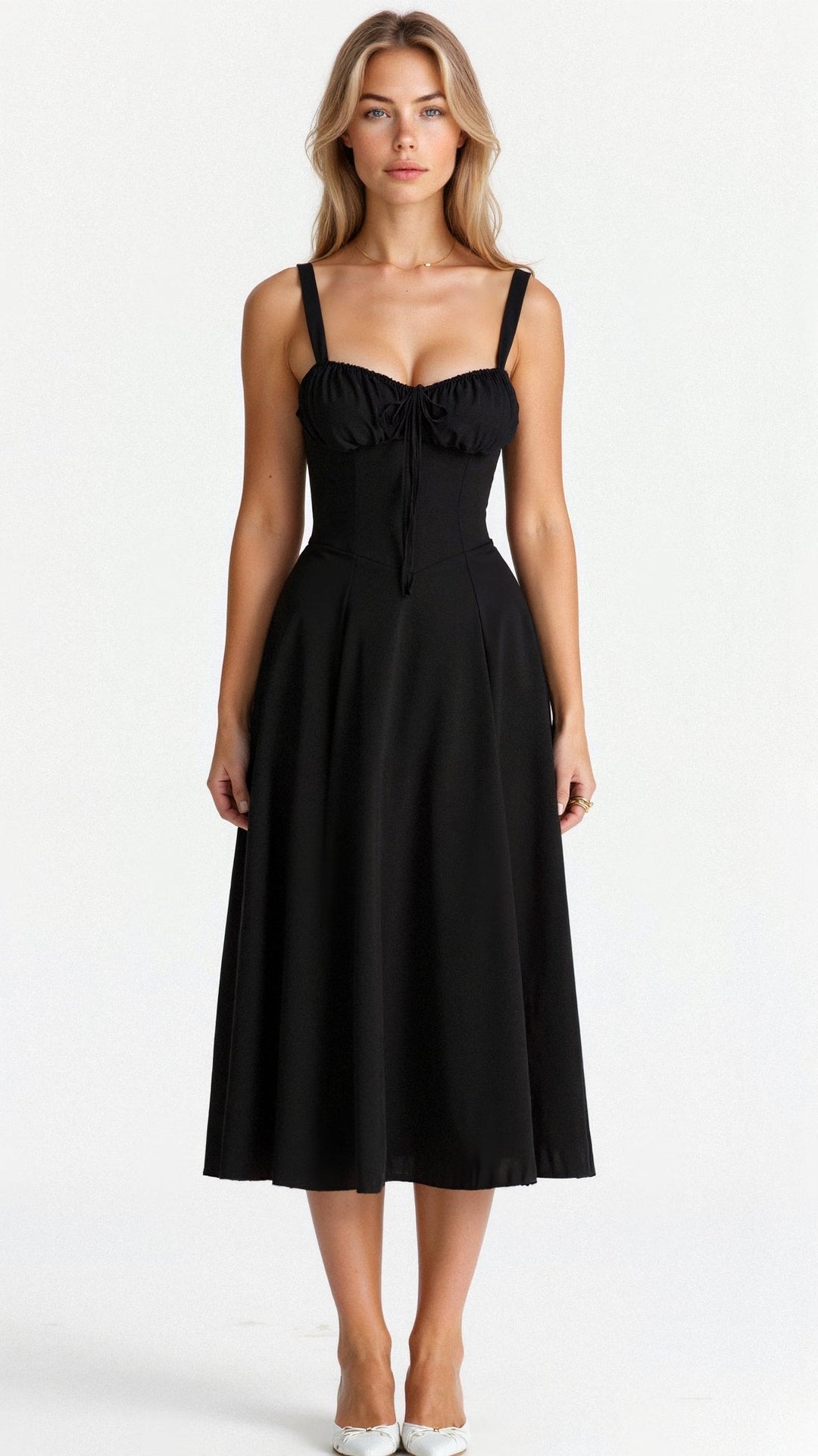 Brooklyn | Women Figure-flattering style Midi Dress