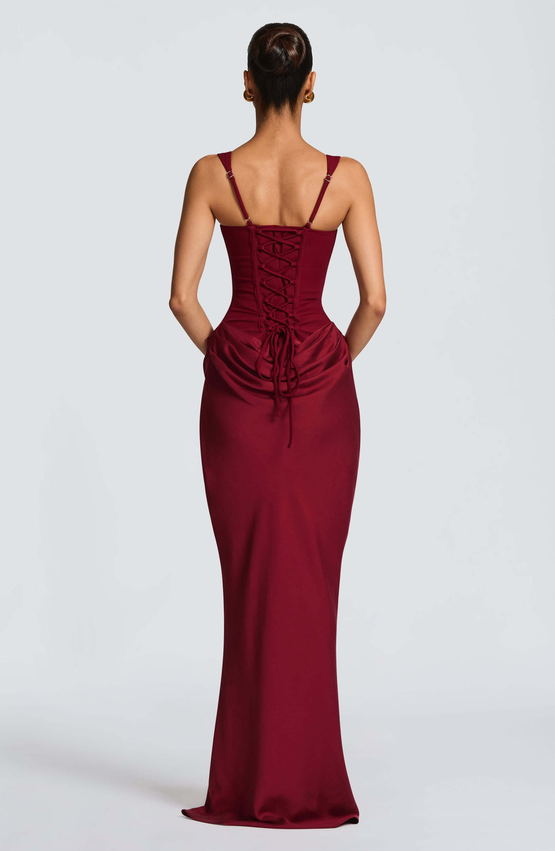 Blair | Women's Sleeveless Bodycon Maxi Wedding Guest Dress