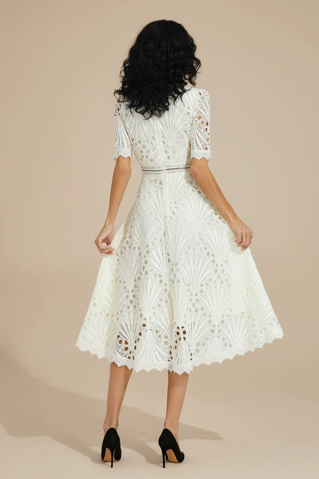 Audrey | Women Wedding Guest Fit Flare Dress
